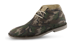 Men's camouflage shoes type chukka