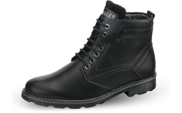 Male boots in black снимка