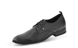 Men's shoes in black colour снимка