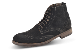 Men's boots with zipper