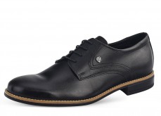 Men's formal shoes in black nappa