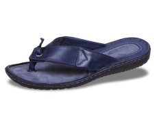 Dark blue men's slippers