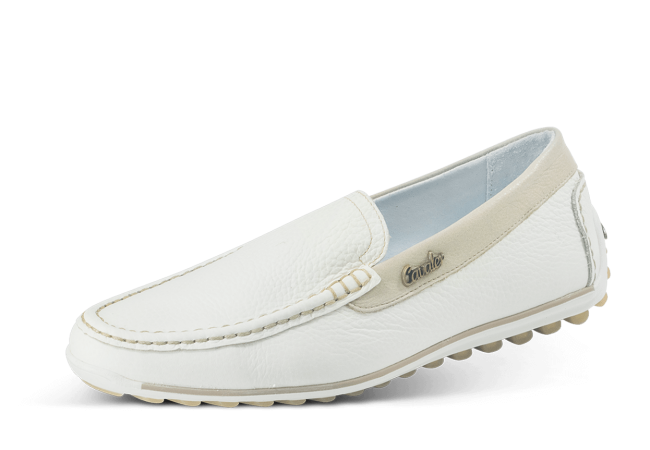 Men's moccasins with metal logo Снимка 