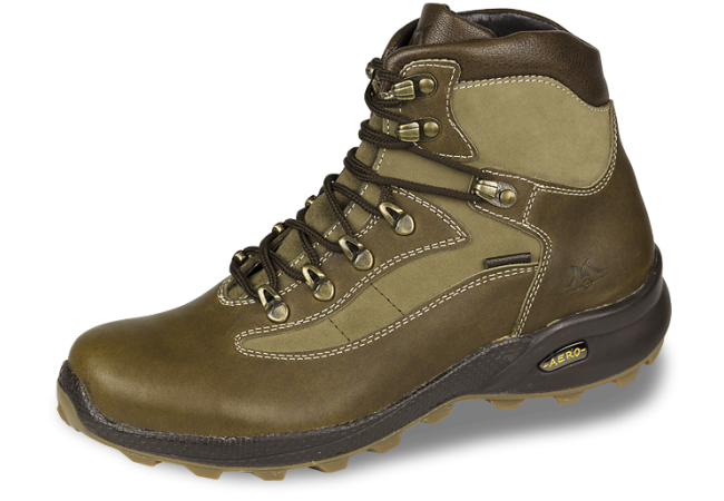 Men's olive-green winter tourist boots Снимка 