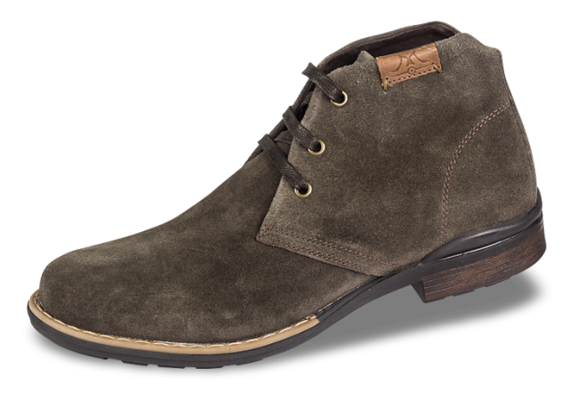 Men's chukka  boots - Dark Brown suede 33003201 Снимка 