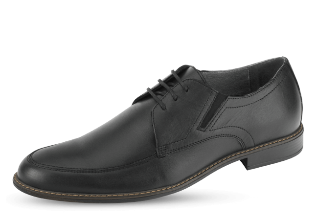 Male official shoes in black Снимка 