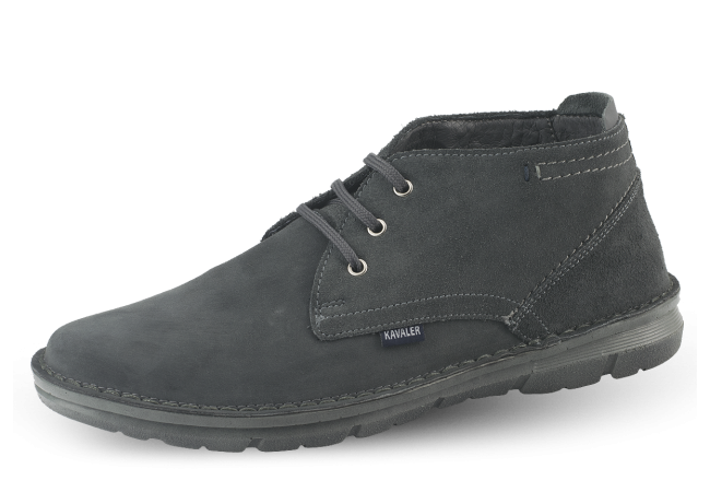 Male boots of the "Clarks" type in grey Снимка 5