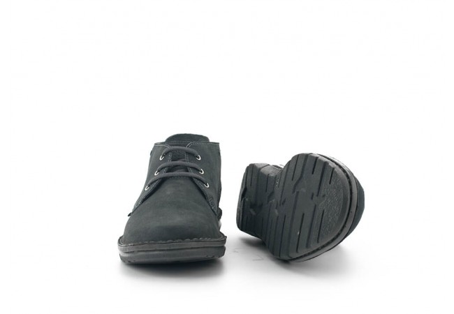 Male boots of the "Clarks" type in grey 360° Image