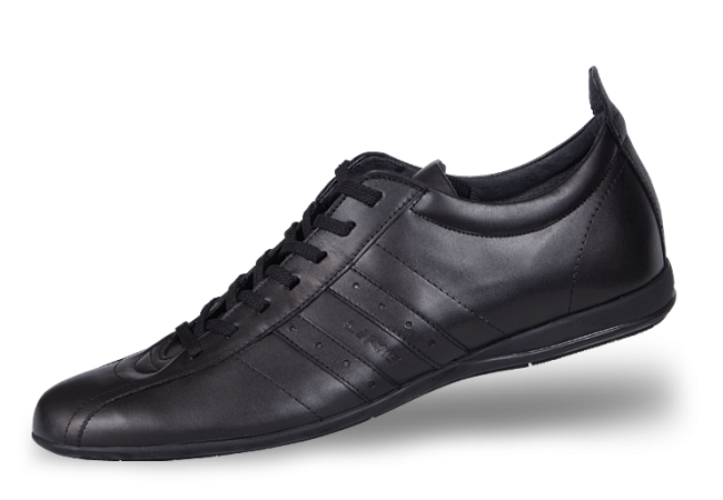 Lightweight men's sports shoes in black (numeration 40-44) Снимка 