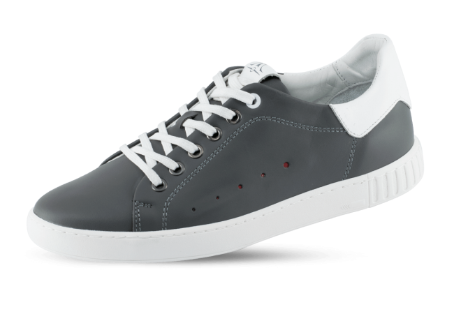 Dark gray sports shoes for men with white elements Снимка 