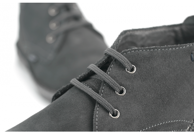 Male boots of the "Clarks" type in grey Снимка 5